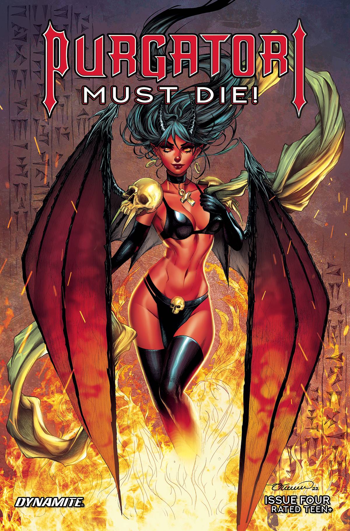 Dynamite Comic Books PURGATORI MUST DIE #4 CVR A TURNER 72513032710904011 FEB230608