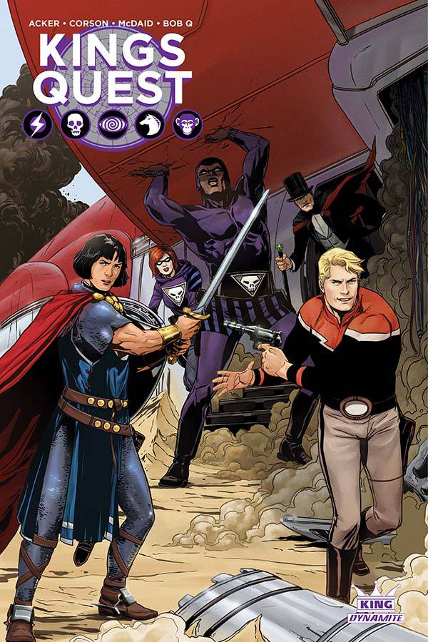 DYNAMITE Graphic Novel Kings Quest TP 9781524102203 OCT161453