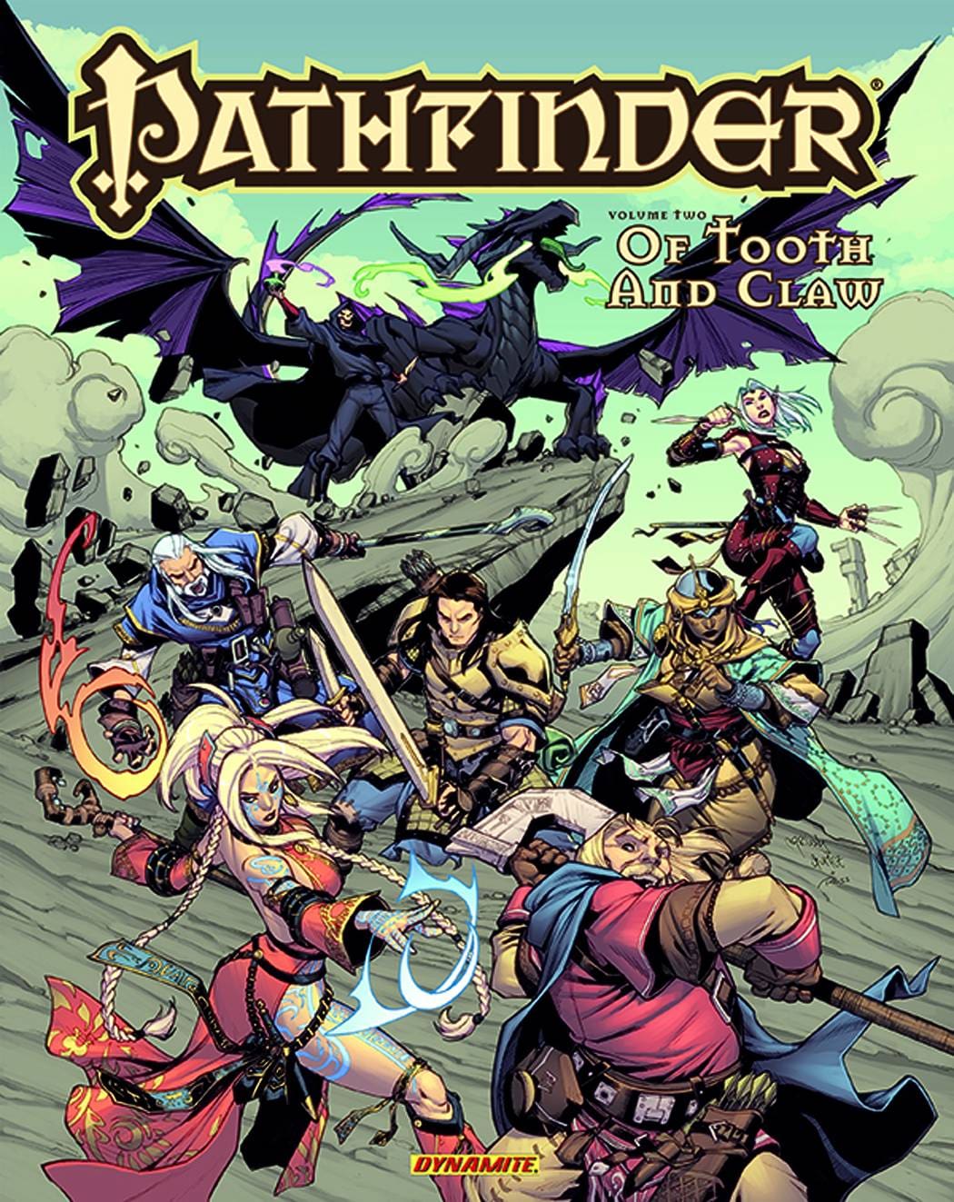 DYNAMITE Graphic Novel Pathfinder HC Vol 02 Tooth & Claw 9781606904947 MAR141082