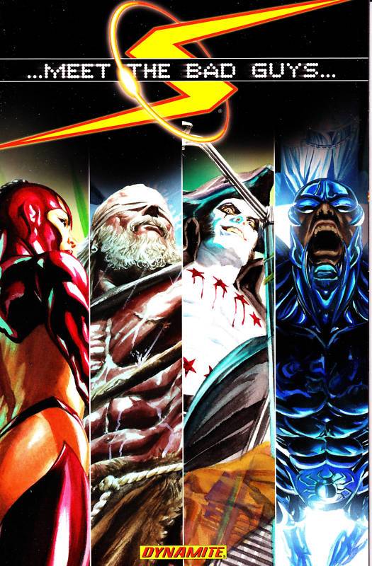 DYNAMITE Graphic Novel Project Superpowers Meet The Bad Guys TP 9781606901045 JUL220598