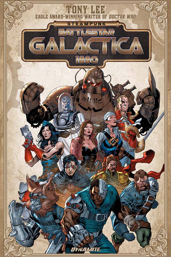 DYNAMITE Graphic Novel Steampunk Battlestar Galactica 1880 TP 9781606907580 AUG151359