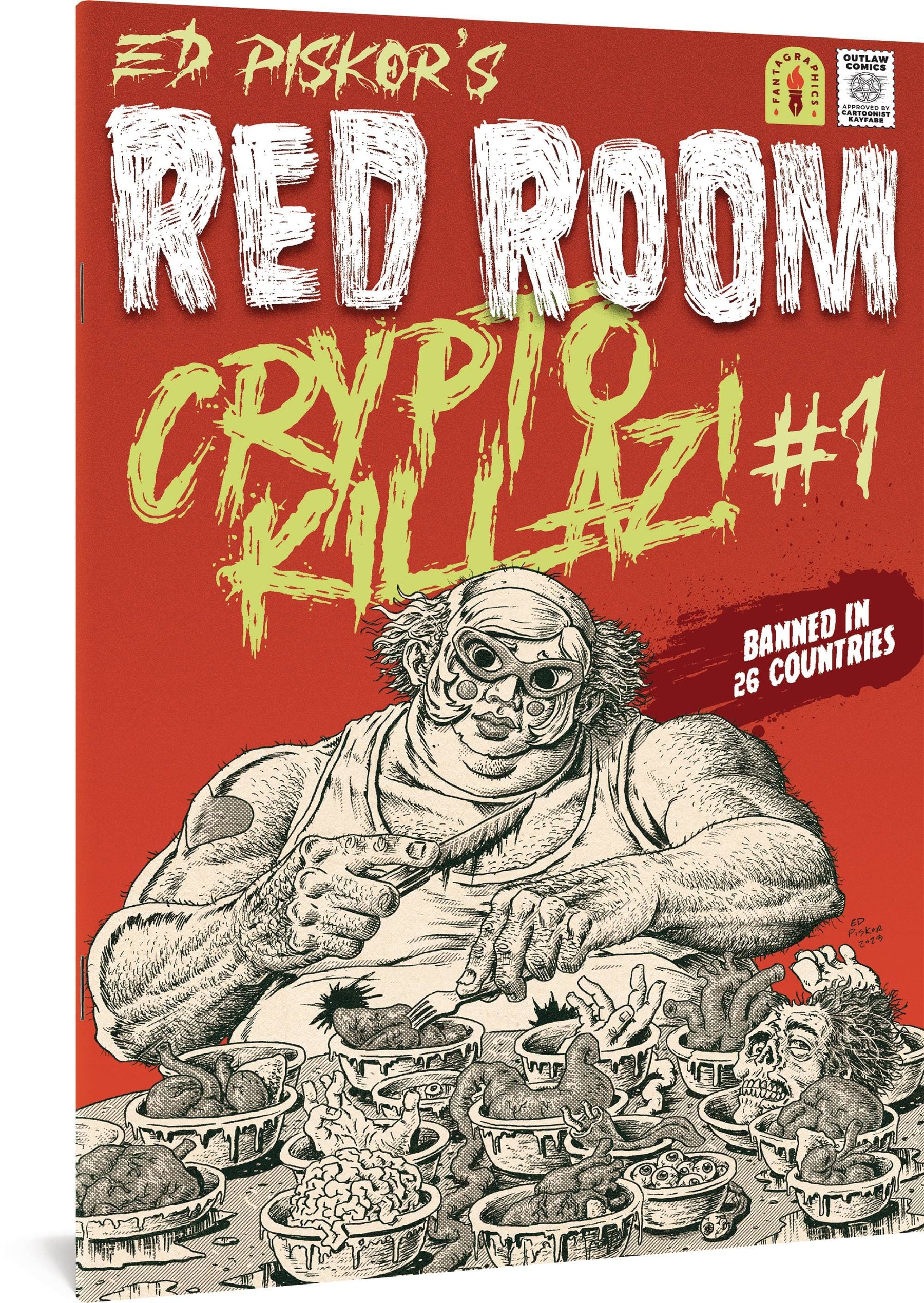 Fantagraphics Books Comic Books RED ROOM CRYPTO KILLAZ #1 CVR A PISKOR (MR) 61520081603200111 MAR231508
