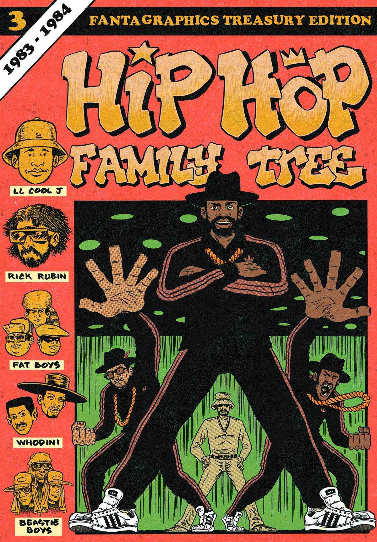 FANTAGRAPHICS BOOKS Graphic Novel Hip Hop Family Tree GN Vol 03 9781606998489 JUN151311