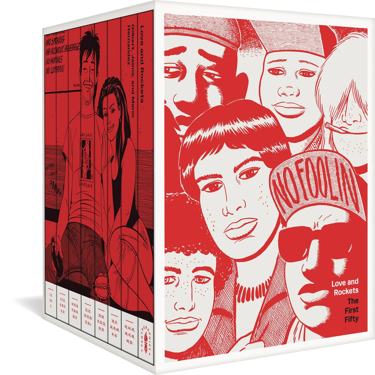 FANTAGRAPHICS BOOKS Graphic Novel Love & Rockets First Fifty Classic 40Th Anv Box Set HC 9781683965541 AUG221410