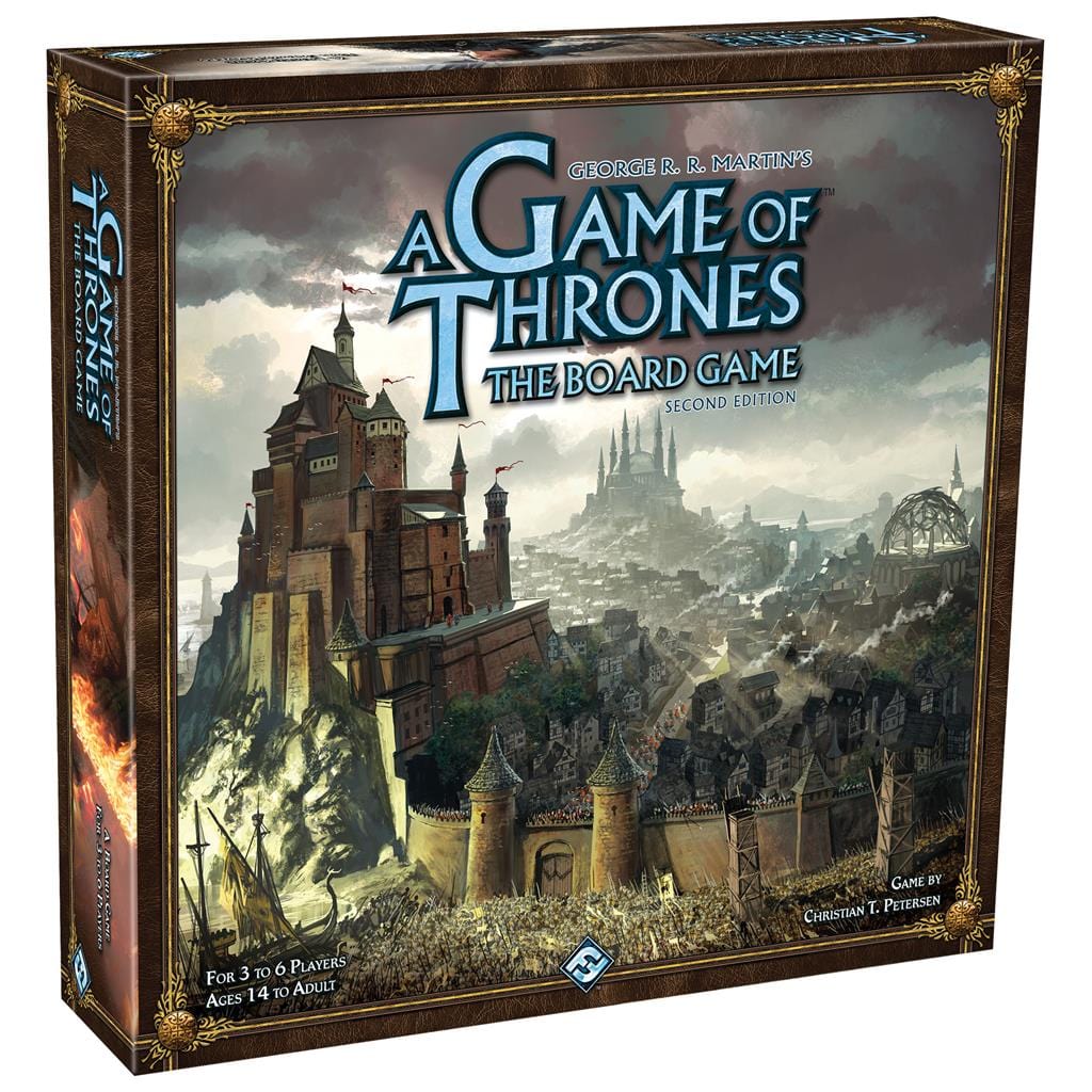 Fantasy Flight Games Board Games > Large Box Games A Game of Thrones - Board Game (2nd Edition) 9781589947207 VA65