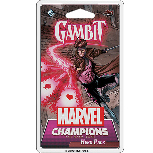 Fantasy Flight Games Trading Card Games Marvel Champions TCG: Gambit Hero Pack 841333116798 MC37EN