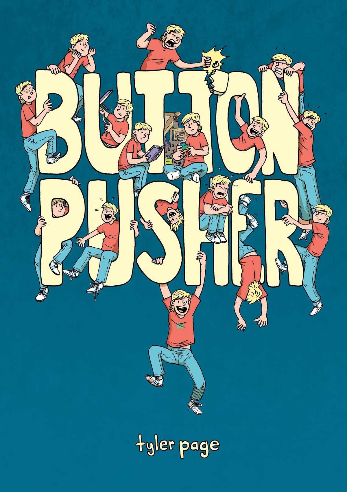FIRST SECOND BOOKS Graphic Novel Button Pusher GN 9781250758330 JAN221440
