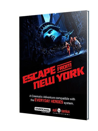 FLAT RIVER GROUP, LLC Tabletop Games > Role-Playing Games Everyday Heroes RPG: Escape from New York Cinematic Adventure 9798986555225 EVL 02000