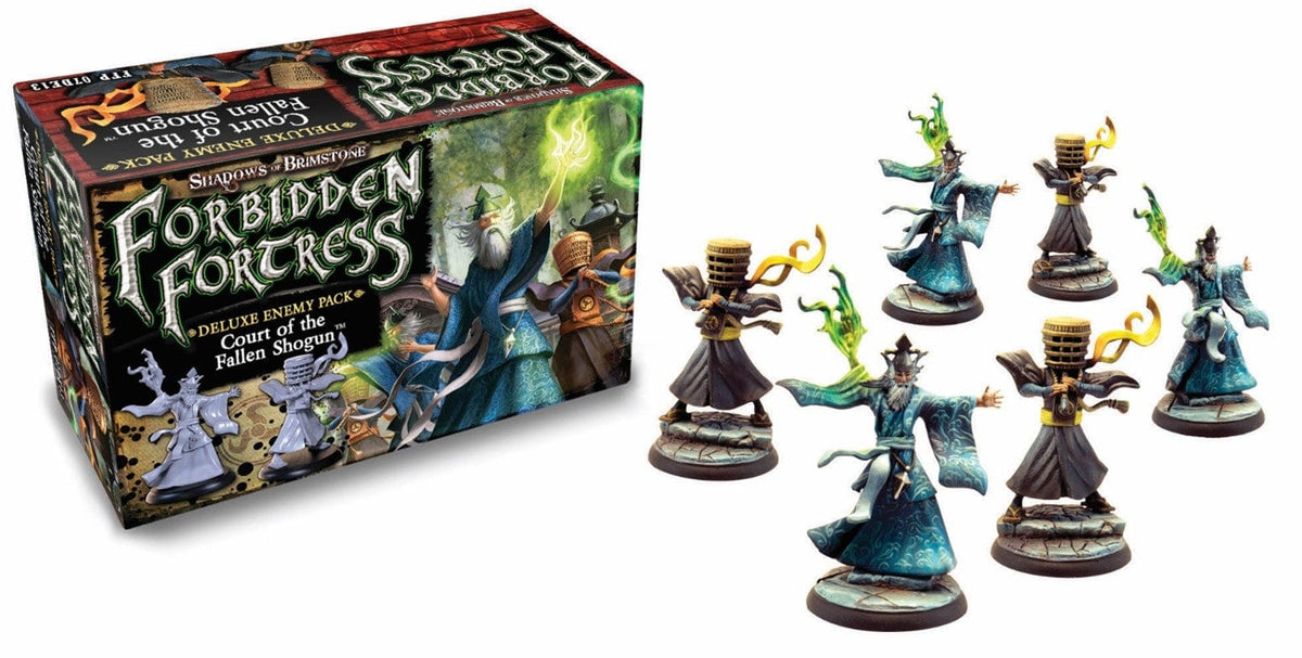Flying Frog Productions Tabletop Games > Miniature Games Shadows of Brimstone: Court of the Fallen Showgun Deluxe Army Pack 9781941816936 FFP 07DE13