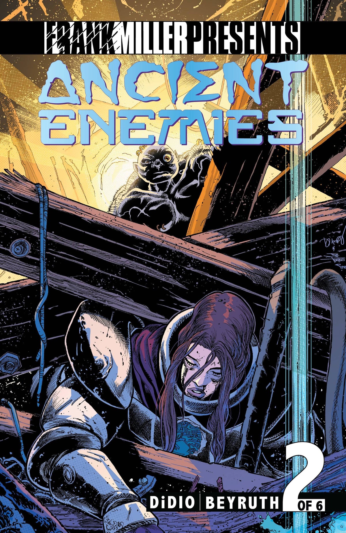 Frank Miller Presents Llc Comic Books > Signed ANCIENT ENEMIES #2 (OF 6) SIGNED BY FRANK MILLER AND DAN DIDIO 62553340 TE0123058