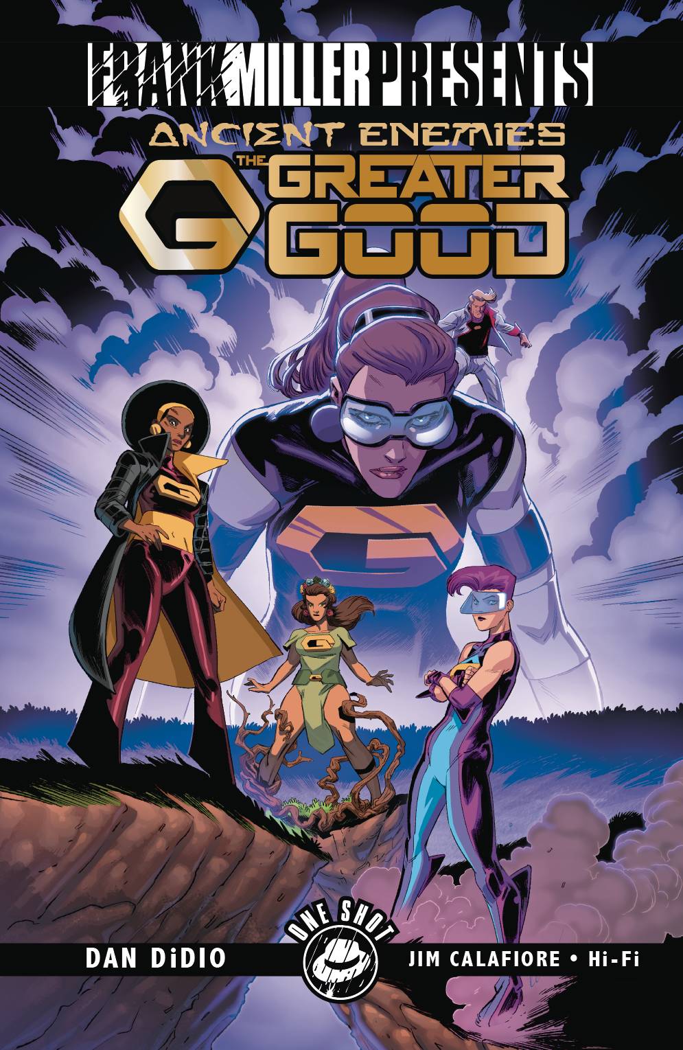 Frank Miller Presents LLC Comic Books ANCIENT ENEMIES THE GREATER GOOD #1 CVR A TEAM CVR 86000893059000111 APR231081
