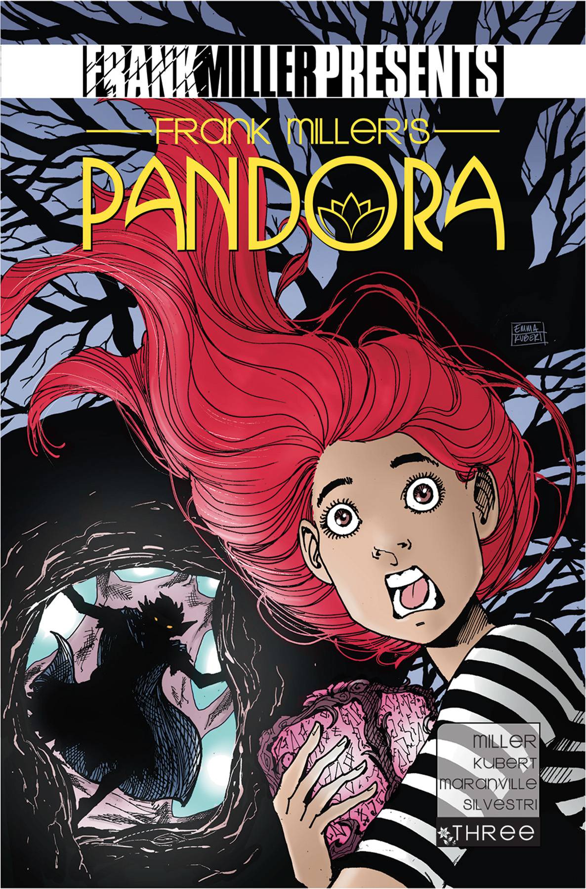 Frank Miller Presents Llc Comic Books FRANK MILLERS PANDORA #3 (OF 3) CVR A EMMA KUBERT 86000893055200311 JAN231131