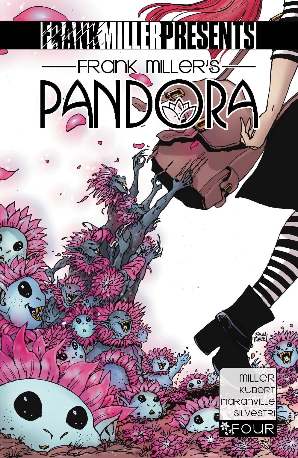 Frank Miller Presents Llc Comic Books FRANK MILLERS PANDORA #4 CVR A EMMA KUBERT 86000893053800411 FEB231054