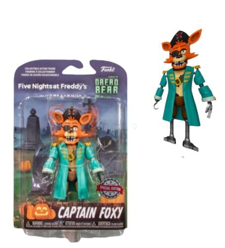 Five Nights At Freddys Capt Foxy Plush Curse of Dreadbear FNAF