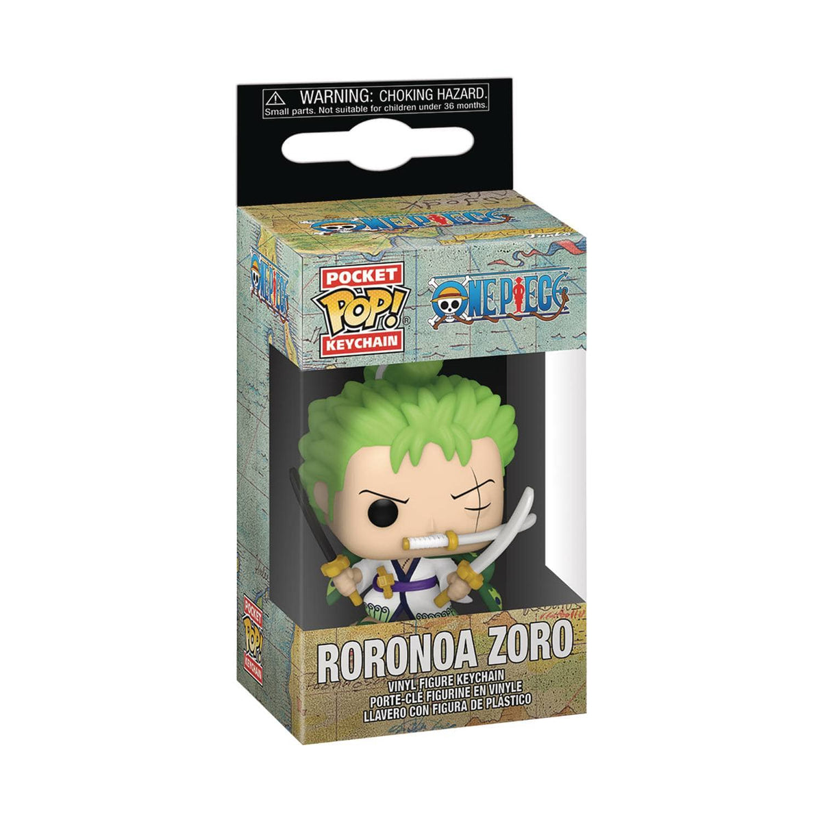 Funko Toys > Funko > Other Funko Funko POP Keychain: One Piece - Roronoa Zoro 889698613712 FEB229883