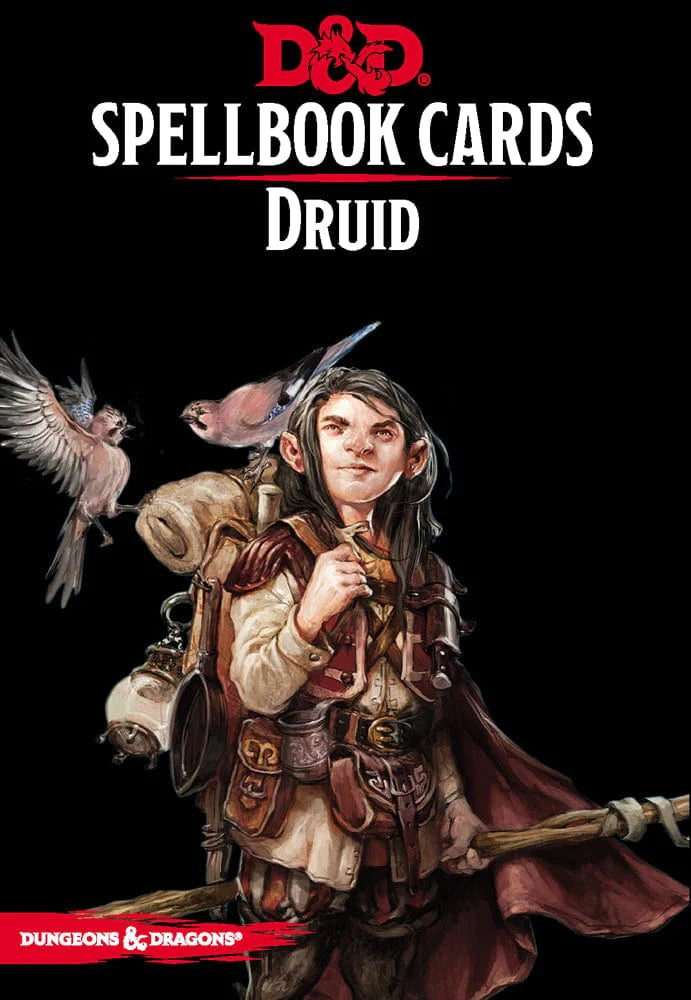 Gale Force Nine Tabletop Games > Role-Playing Games D&D: Spellbook Cards - Druid (2022 Version) 630509743865 WOC C56700000