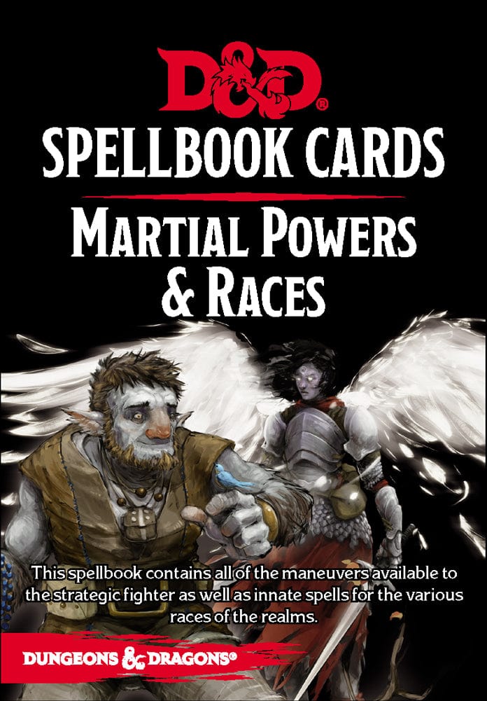 Gale Force Nine Tabletop Games > Role-Playing Games Dungeons & Dragons: Spellbook Cards - Martial Deck 630509743803 WOC C56670000