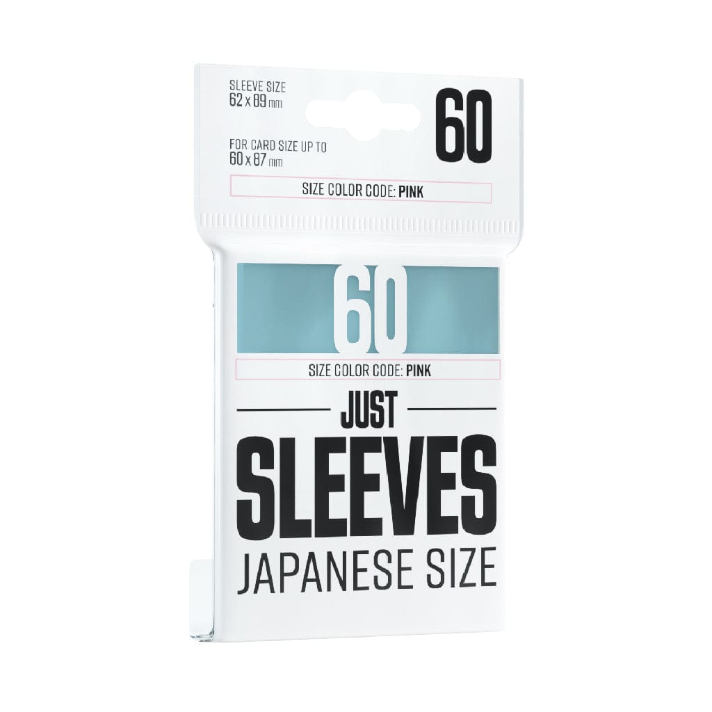 Gamegenic Game Supplies > Card Sleeves Just Sleeves: Japanese Size, Clear 4251715411384 GX1011