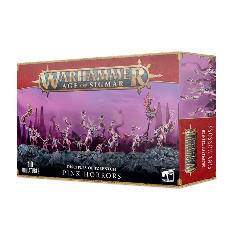 Games Workshop Tabletop Games > Games Workshop > Age of Sigmar Warhammer - Age of Sigmar: Daemons of Tzeentch - Pink Horrors 5011921178681 97-12