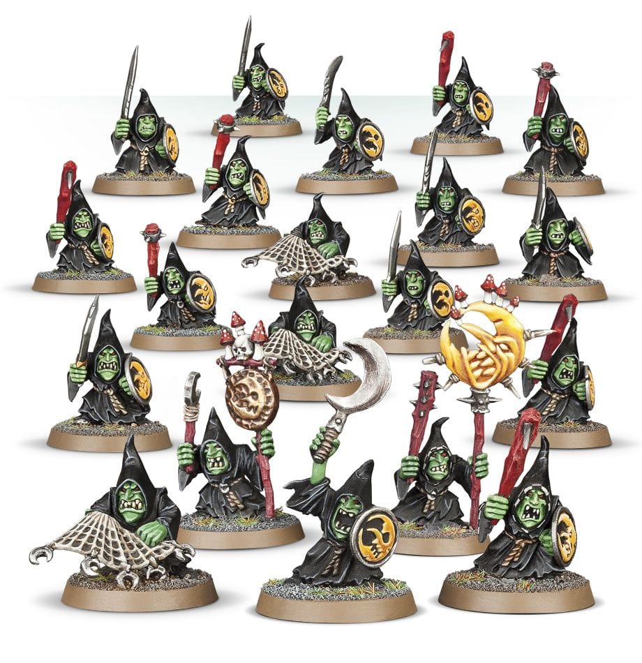 Games Workshop Tabletop Games > Games Workshop > Age of Sigmar Warhammer - Age of Sigmar: Gloomspite Gitz - Stabbas 3E 5011921170180 89-07