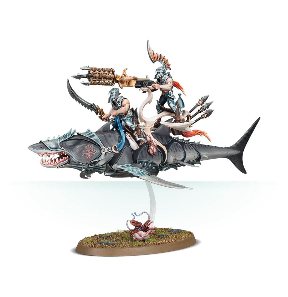 Games Workshop Tabletop Games > Games Workshop > Age of Sigmar Warhammer - Age of Sigmar: Idoneth Deepkin - Akhelian Allopex 3E 5011921173587 87-35
