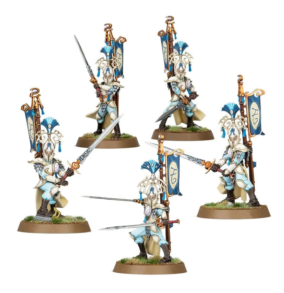 Games Workshop Tabletop Games > Games Workshop > Age of Sigmar Warhammer - Age of Sigmar: Lumineth Realm-Lords - Vanari Bladelords 3E 5011921179541 87-23
