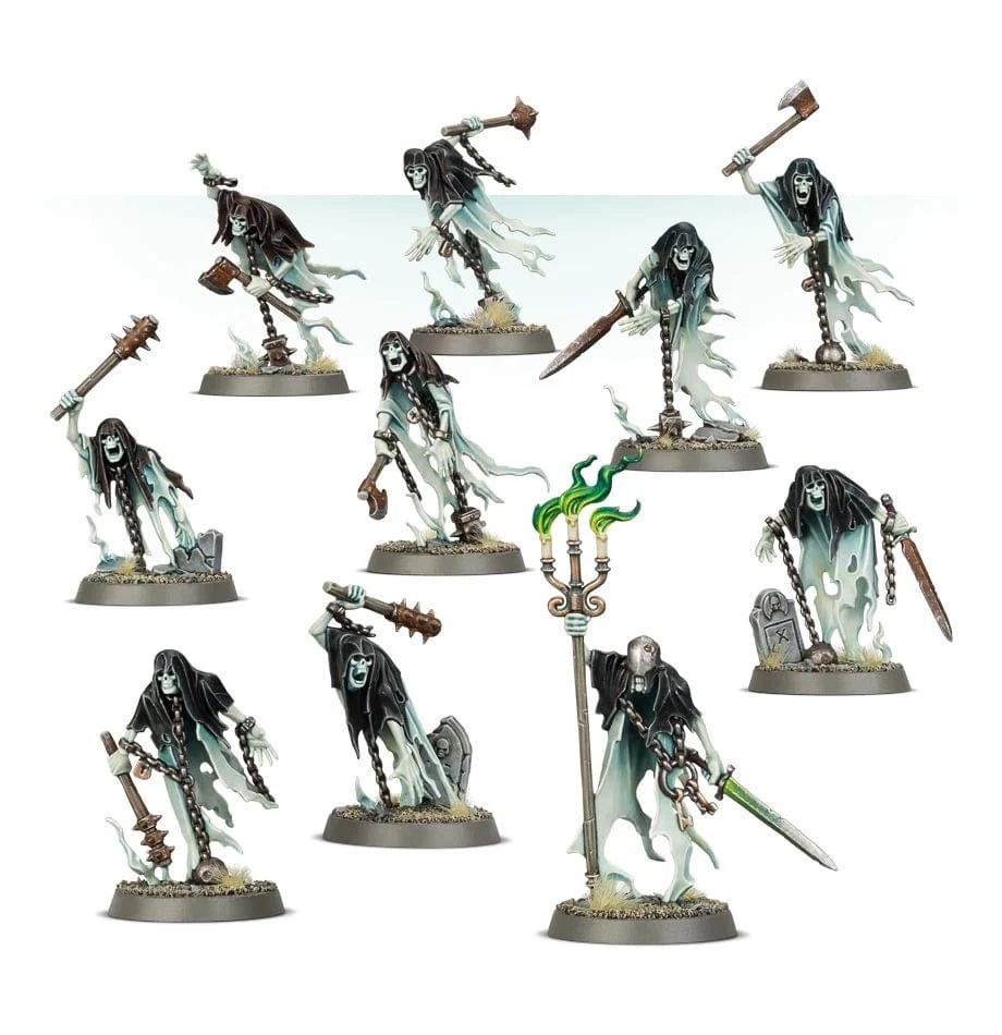 Games Workshop Tabletop Games > Games Workshop > Age of Sigmar Warhammer - Age of Sigmar: Nighthaunt - Chainrasps 3E 5011921177417 71-14