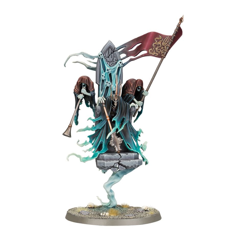 Games Workshop Tabletop Games > Games Workshop > Age of Sigmar Warhammer - Age of Sigmar: Nighthaunt - Kurdoss Valentian, the Craven King 3E 5011921177424 91-24