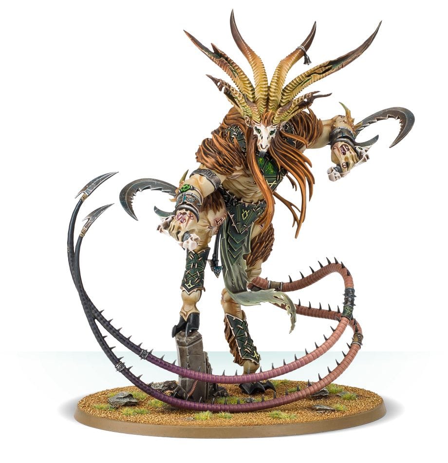 Games Workshop Tabletop Games > Games Workshop > Age of Sigmar Warhammer - Age of Sigmar: Skaven - Verminlord Corruptor 3E 5011921179367 90-21