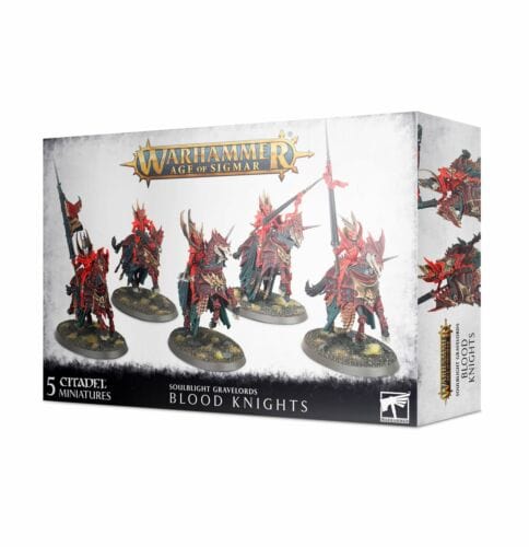 Games Workshop Tabletop Games > Games Workshop > Age of Sigmar Warhammer - Age of Sigmar: Soulblight Gravelords - Blood Knights 5011921196067 91-41