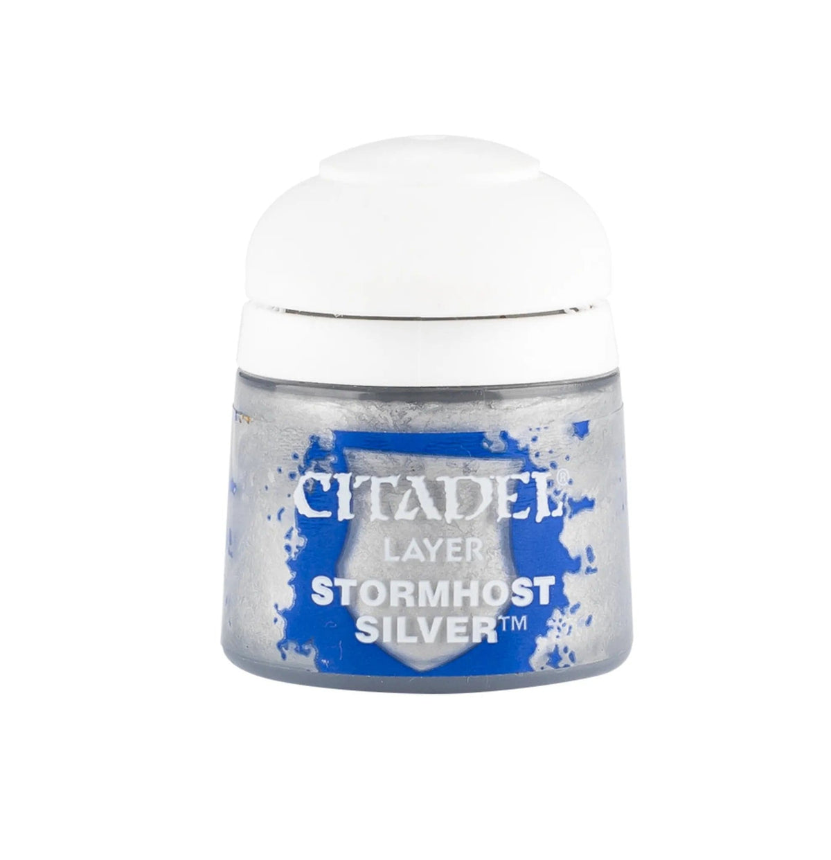 Games Workshop Tabletop Games > Games Workshop > Citadel Citadel: Layer Paint - Stormhost Silver (New Version) 5011921187478 22-75