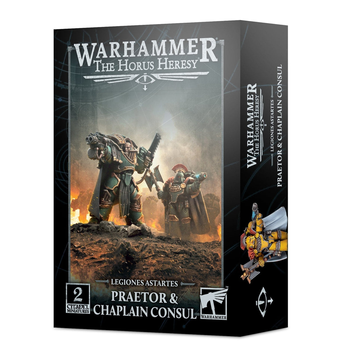 Games Workshop Tabletop Games > Games Workshop > Other Warhammer Warhammer - Horus Heresy: Legiones Astartes - Praetor & Chaplain Consul 5011921170098 31-08