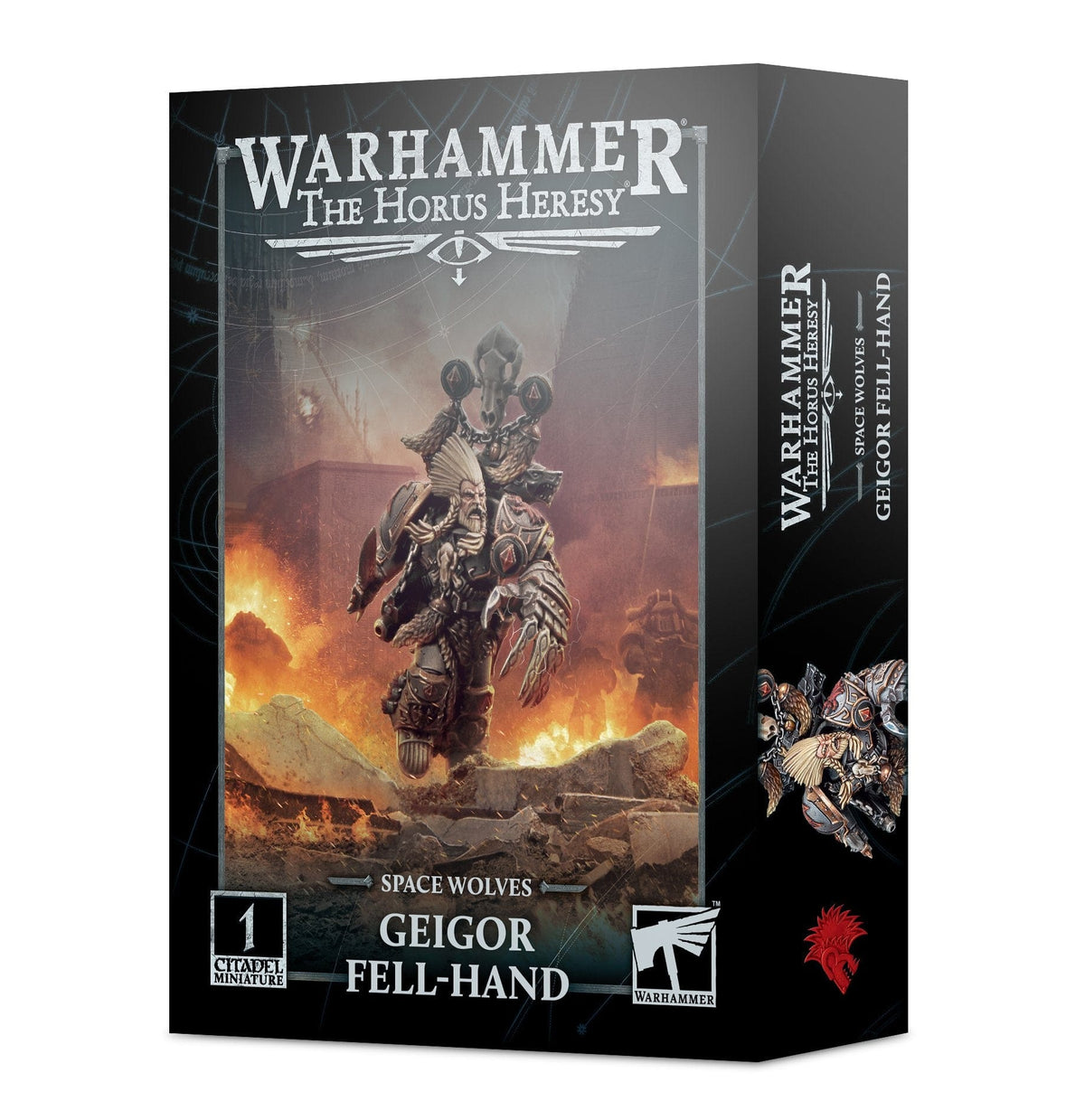 Games Workshop Tabletop Games > Games Workshop > Other Warhammer Warhammer - Horus Heresy: Space Wolves - Geigor Fell-Hand 5011921170111 31-10