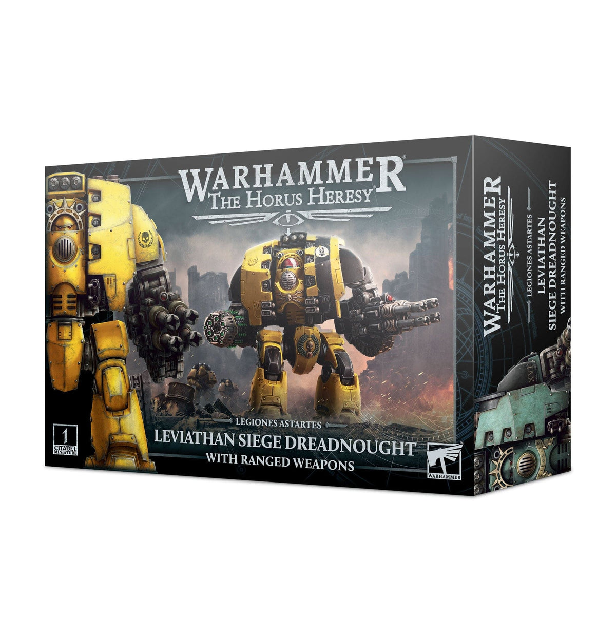 Games Workshop Tabletop Games > Games Workshop > Other Warhammer Warhammer - Horus Heresy: Legiones Astartes - Leviathan Siege Dreadnought with Ranged Weapons 5011921144549 31-28