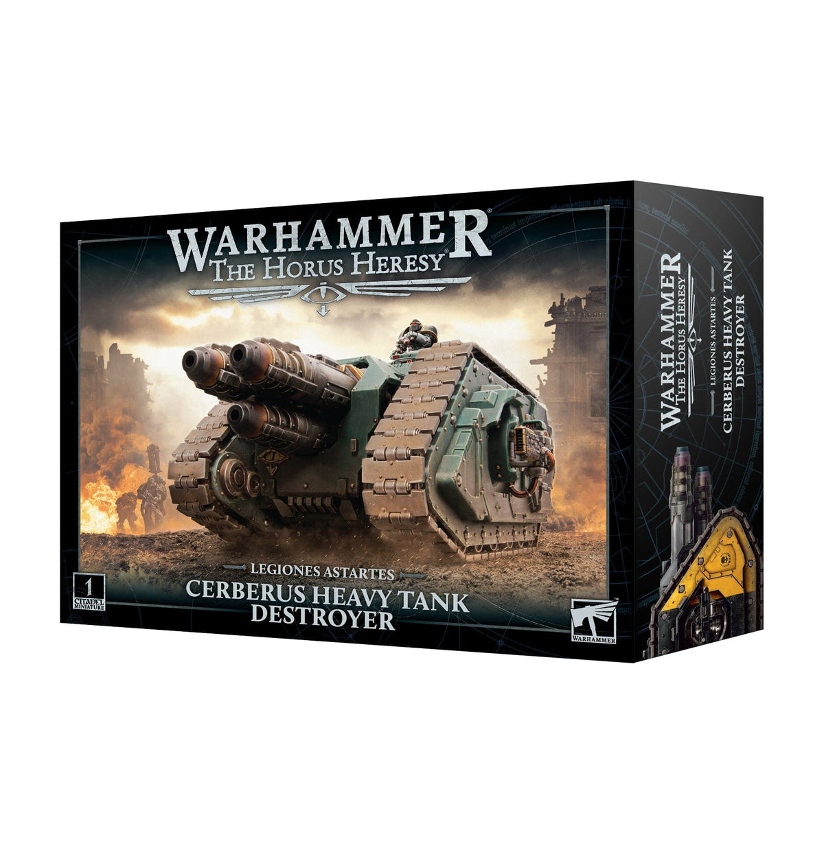 Games Workshop Tabletop Games > Games Workshop > Other Warhammer Warhammer - Horus Heresy: Legiones Astartes - Cerberus Heavy Tank 5011921204915 31-62