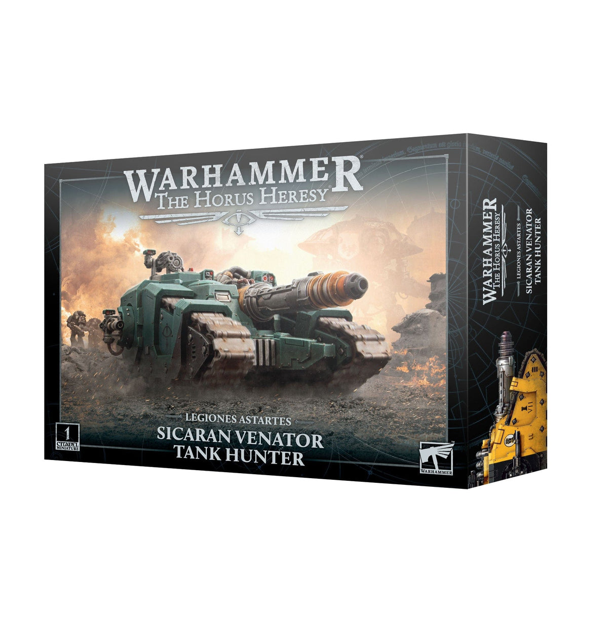 Games Workshop Tabletop Games > Games Workshop > Other Warhammer Warhammer - Horus Heresy: Legiones Astartes - Sicaran Venator 5011921155705 31-63