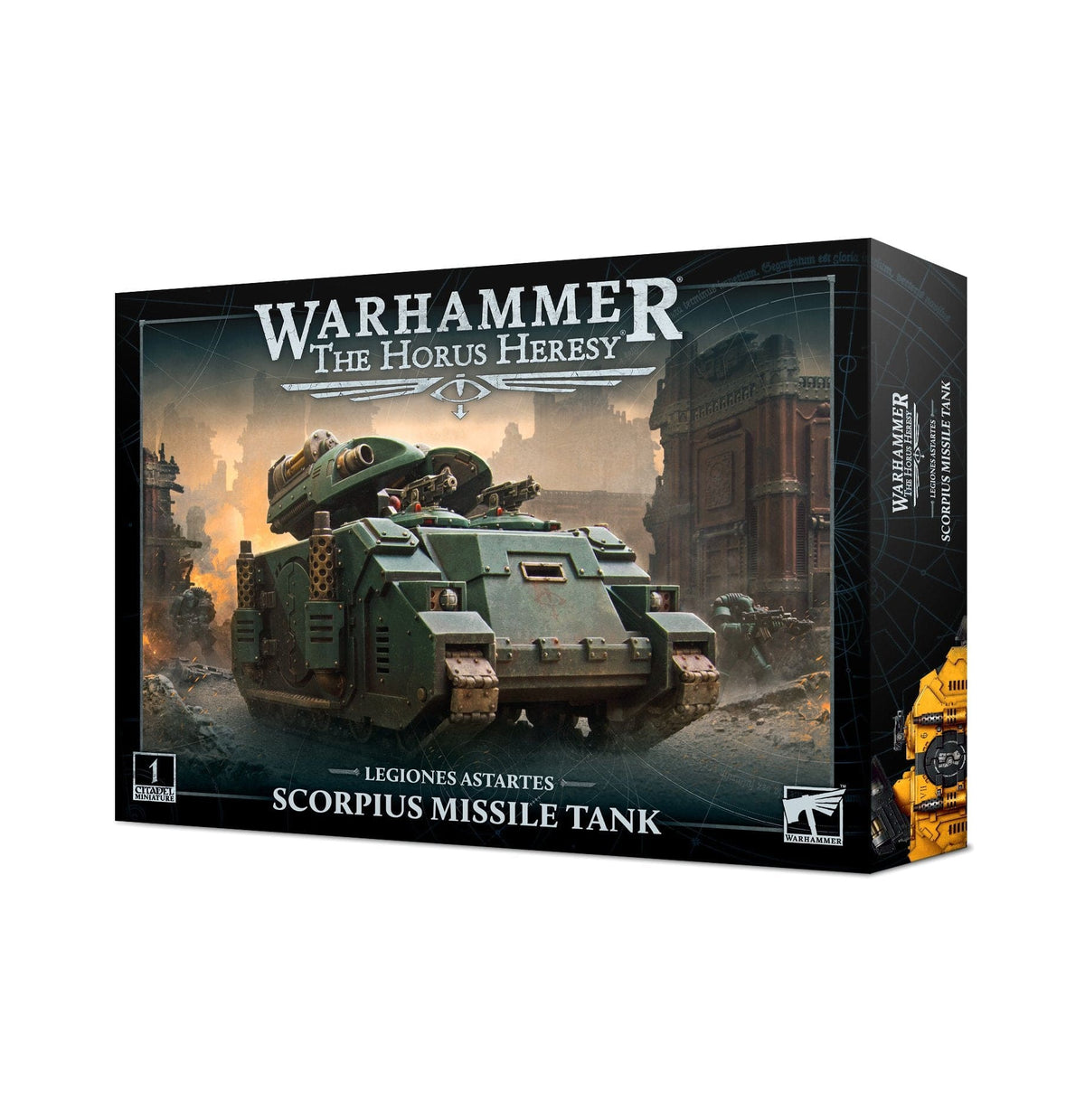 Games Workshop Tabletop Games > Games Workshop > Warhammer 40k > Horus Heresy Warhammer - Horus Heresy: Legiones Astartes - Scorpius Missile Tank 5011921163168 31-60