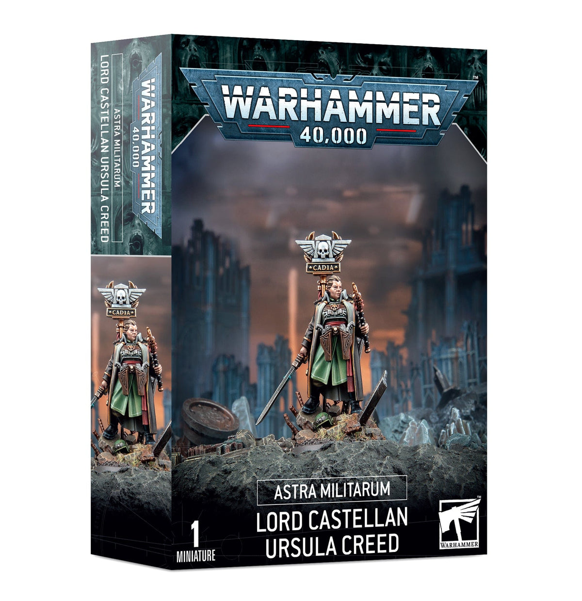 Games Workshop Tabletop Games > Games Workshop > Warhammer 40k > Astra Militarum Warhammer - 40k: Astra Militarum - Lord Castellan Ursula Creed 9E 5011921181506 47-32