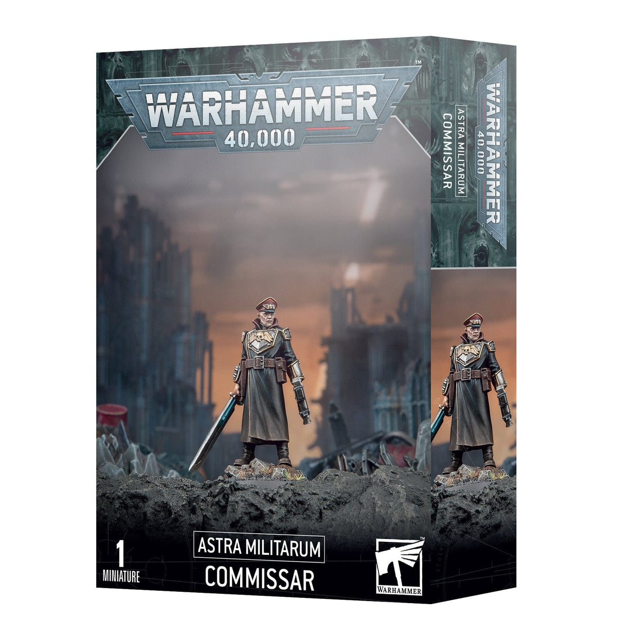 Games Workshop Tabletop Games > Games Workshop > Warhammer 40k > Astra Militarum Warhammer 40k: Astra Militarum - Commissar 9E 5011921181537 47-50