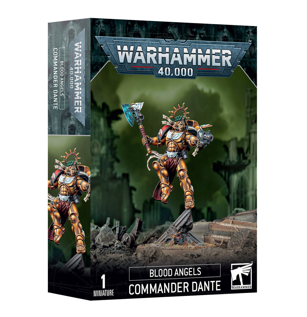 Games Workshop Tabletop Games > Games Workshop > Warhammer 40k > Blood Angels Warhammer - 40k: Blood Angels - Commander Dante 5011921200719 41-40