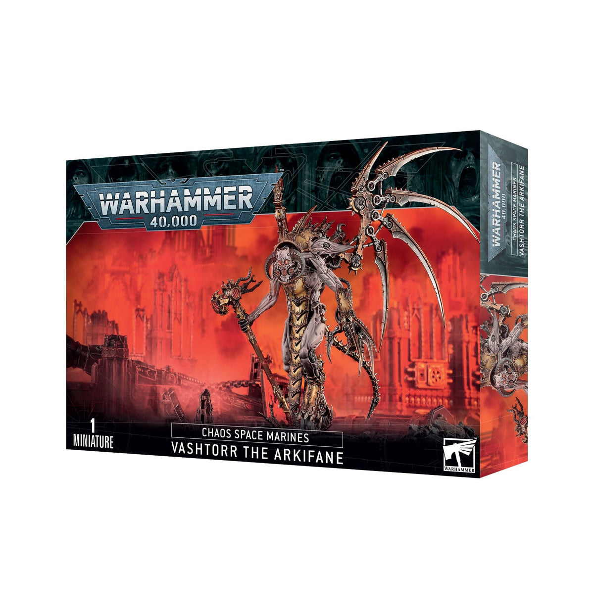 Games Workshop Tabletop Games > Games Workshop > Warhammer 40k > Chaos Space Marines Warhammer - 40k: Chaos Space Marines - Vashtorr the Arkifane 5011921200351 43-99