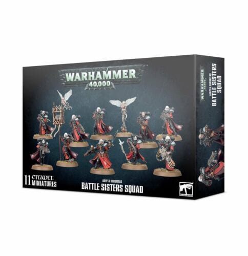 Games Workshop Tabletop Games > Games Workshop > Warhammer 40k > Adepta Sororitas Warhammer - 40k: Adepta Sororitas - Battle Sisters Squad 5011921156764 52-20