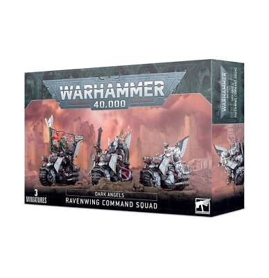 Games Workshop Tabletop Games > Games Workshop > Warhammer 40k > Dark Angels Warhammer - 40k: Dark Angels - Ravenwing Command Squad 5011921153015 44-11