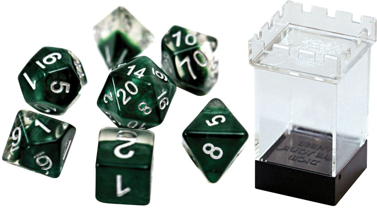 Gate Keeper Games Dice > Gate Keeper Games Gate Keeper: Plastic 7-Die Set - Neutron Hunter 633696906952 GKG N020