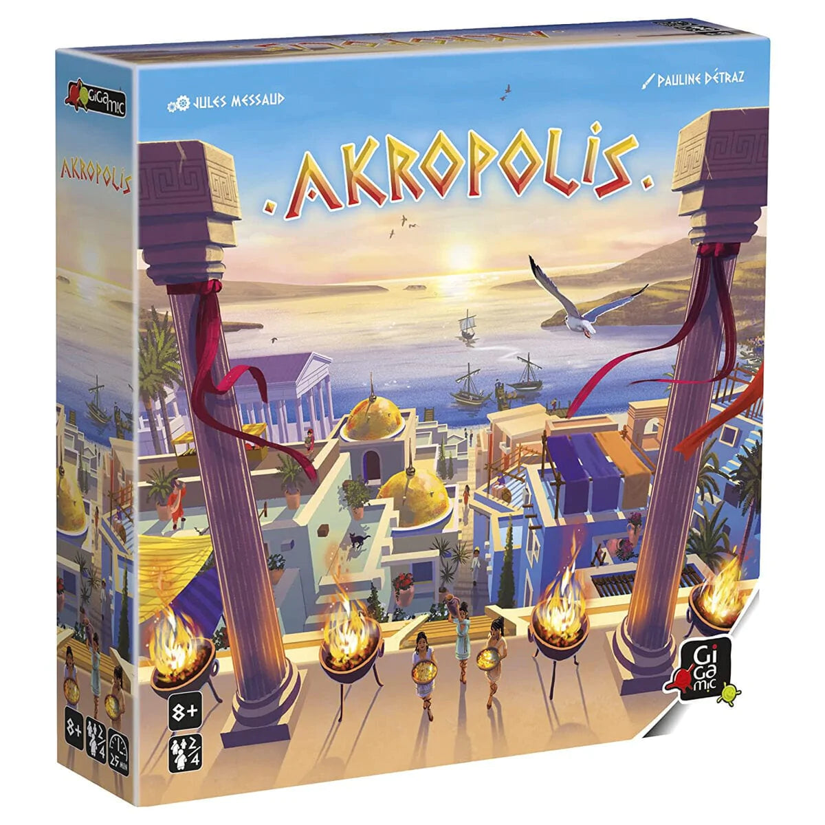 Gigamic Board Games > Large Box Games Akropolis 3421273360917 HBG GAKR-EN
