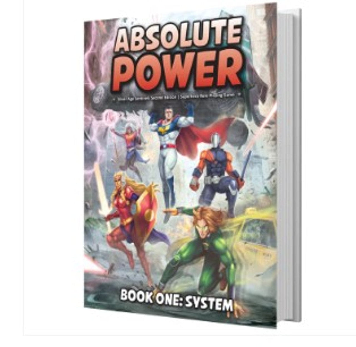 Global Games Tabletop Games > Role-Playing Games Absolute Power: Book One - System 9781989695166 GGD JPG830