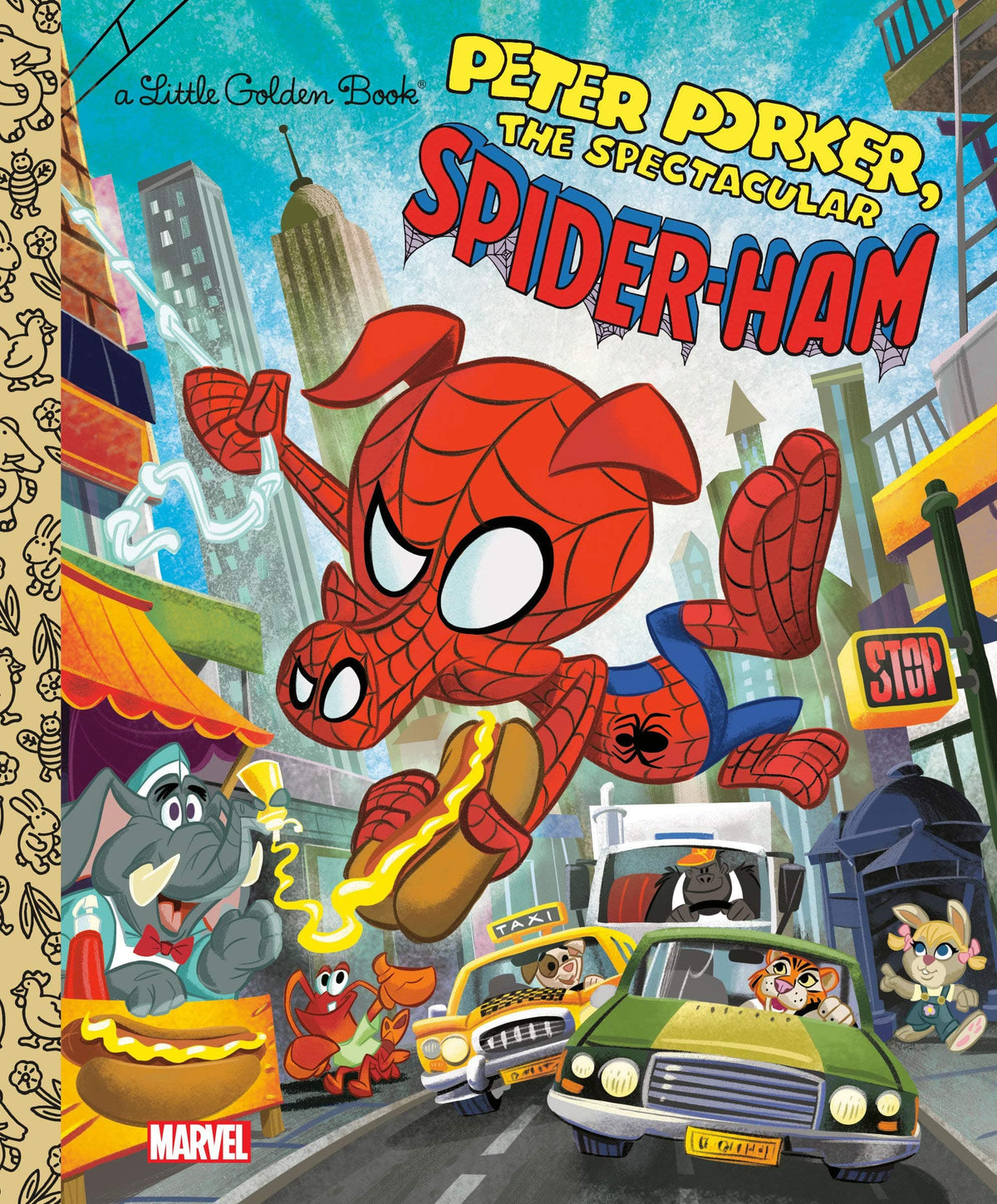 Little Golden Book - Spider-Ham: Peter Porker, the Spectacular HC (Little Golden Book) - Third Eye