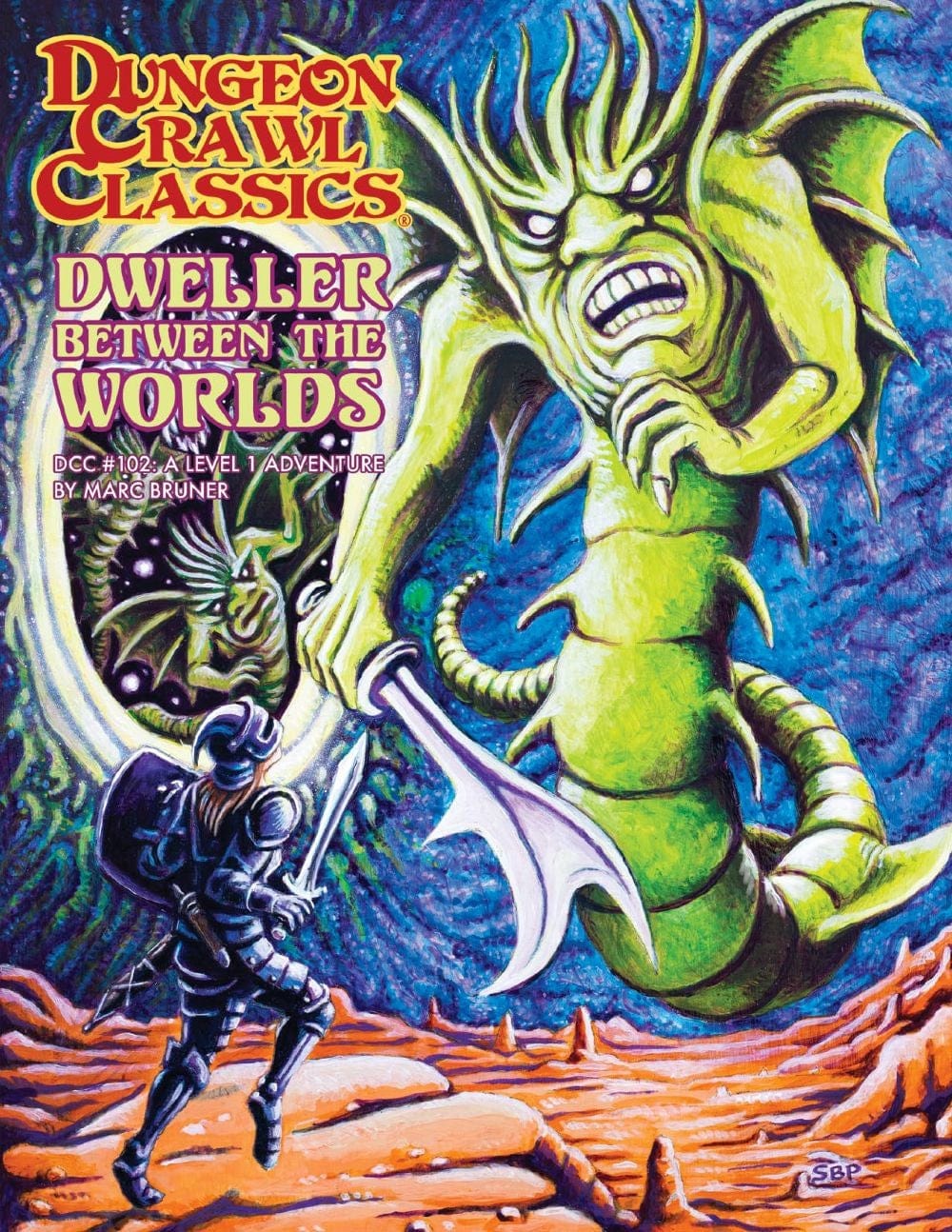 Goodman Games Tabletop Games > Role-Playing Games Dungeon Crawl Classics #102: Dweller Between the Worlds 9781956449556 GMG 5112