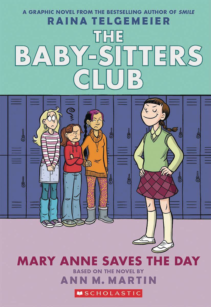 GRAPHIX Graphic Novel Baby Sitters Club Fc ED GN Vol 03 Mary Anne Saves The Day 9781338888256 FEB231441