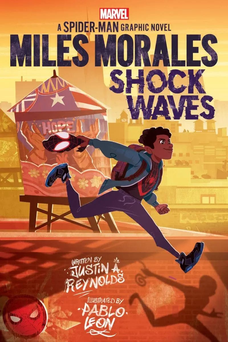 GRAPHIX Graphic Novel > Kids Miles Morales Shock Waves GN 9781338648034 APR211723
